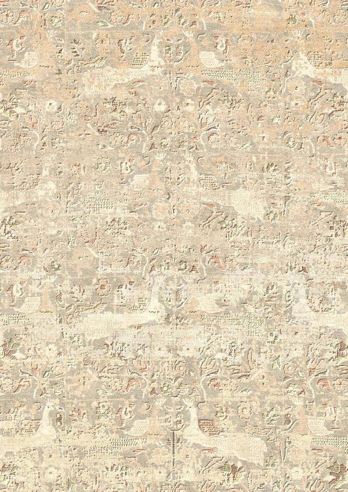 Makalu Nepal Teppich Antique M189 Handgetuftet im Wunschmaß – Bild 1
